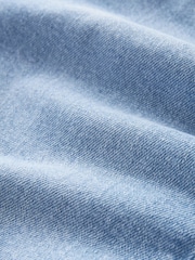 Mid Blue Denim Comfort Stretch Straight Jeans - Image 5 of 5
