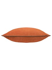 Furn Orange Meridian Velvet 55cm X 55cm Cushion Cover - Image 5 of 6