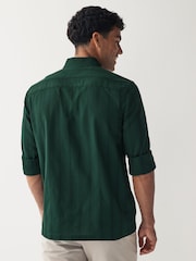 Green Textured Long Sleeve Shirt - Image 2 of 7