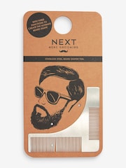 Metal Beard Shaper and Comb - Image 3 of 8