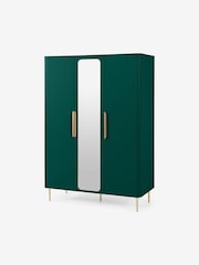 MADE.COM Green Ebro Triple Wardrobe - Image 1 of 7