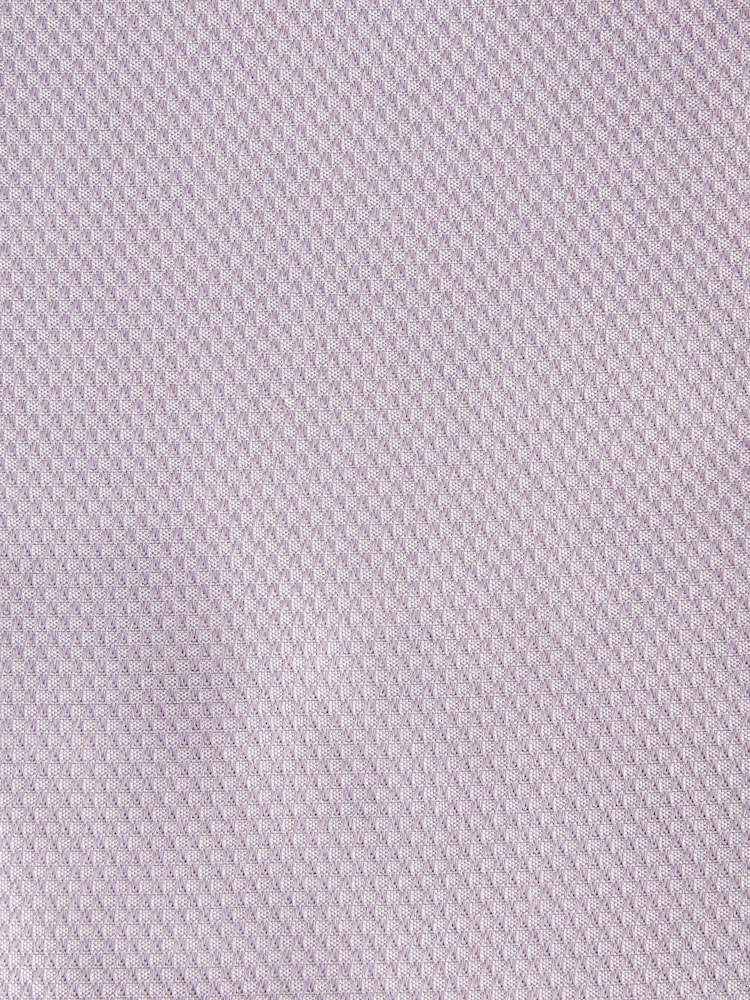 Lilac Purple Textured Silk Lapel Pin And Pocket Square Set - Image 3 of 3