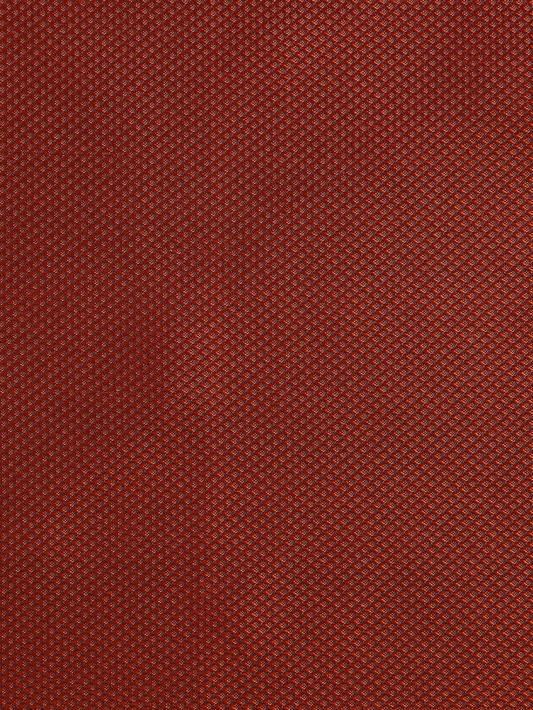 Rust Orange Textured Silk Lapel Pin And Pocket Square Set - Image 2 of 2