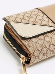 River Island Brown Large Tab Purse - Image 3 of 4