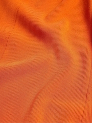 Ted Baker Orange Marrlyy Rib Knit Maxi Dress - Image 5 of 5