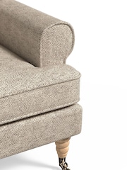 Chunky Weave Mid Natural Delia Compact 'Sofa in a Box' - Image 9 of 10