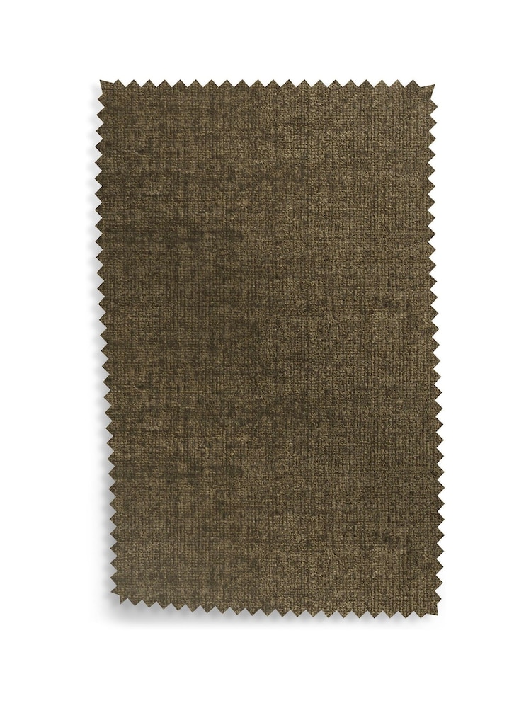 Plush Chenille Dark Moss Green Delia Compact 'Sofa in a Box' - Image 10 of 10