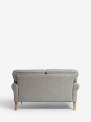 Tailored Chenille Mid Grey Delia Compact 2 Seater 'Sofa In A Box' - Image 3 of 8