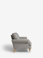 Tailored Chenille Mid Grey Delia Compact 2 Seater 'Sofa In A Box' - Image 5 of 8