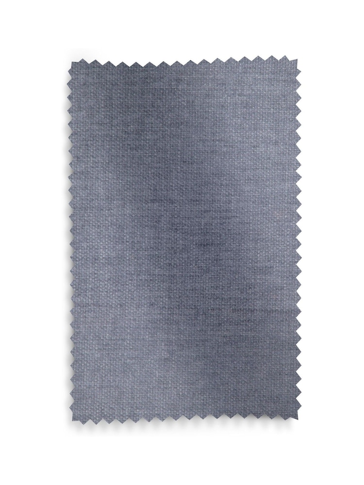 Fine Chenille Granite Blue Delia Compact 'Sofa in a Box' - Image 8 of 8