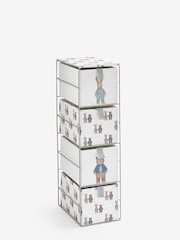 White Bertie Bear and Rosie Rabbit Storage Drawers - Image 3 of 4