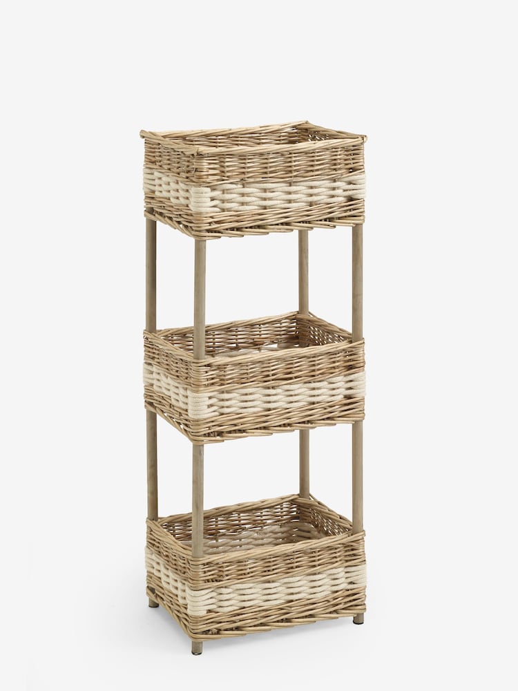 Light Natural Chalk Malvern Storage Caddy - Image 2 of 3