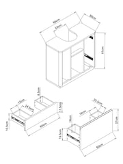 Natural Alina Under Sink Storage Unit - Image 5 of 11