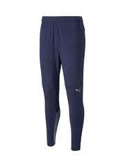 Puma Neon Blue Manchester City Training Zipped Joggers - Image 2 of 3