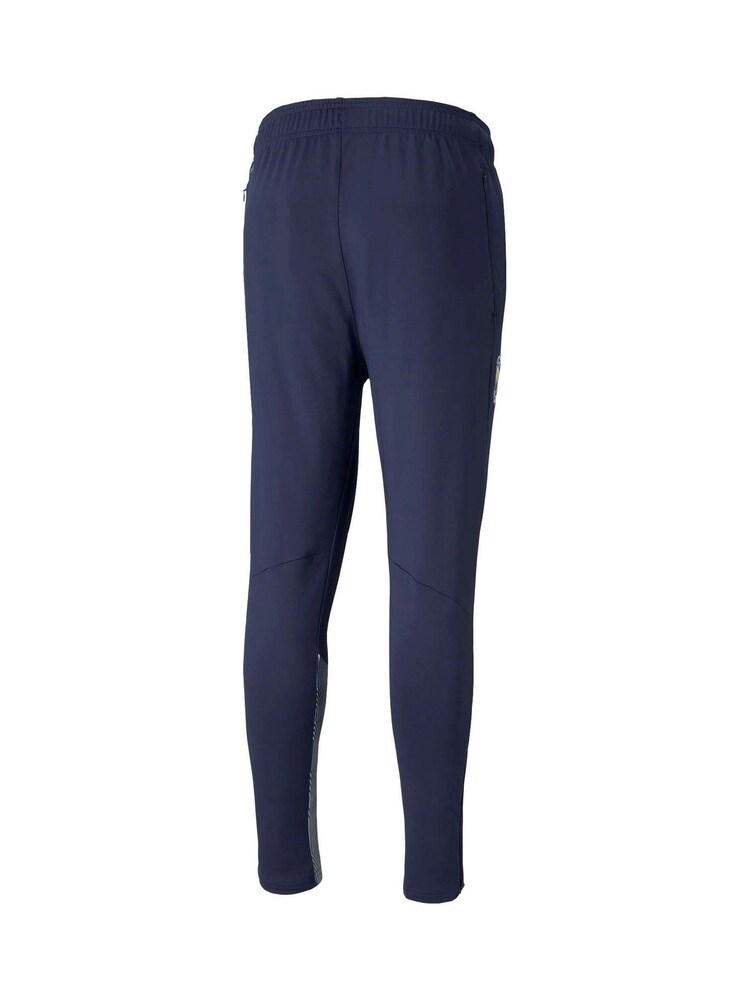 Puma Neon Blue Manchester City Training Zipped Joggers - Image 3 of 3