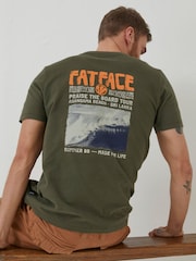 FatFace Surf Comp T-Shirt - Bild 2 von 5