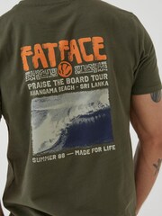 FatFace Surf Comp T-Shirt - Bild 4 von 5