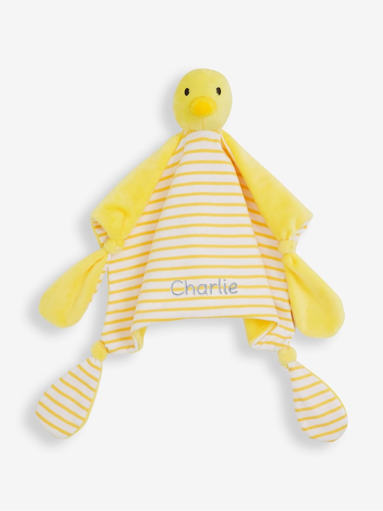 JoJo Maman Bébé Duck Personalised Duck Comforter - Image 1 of 2
