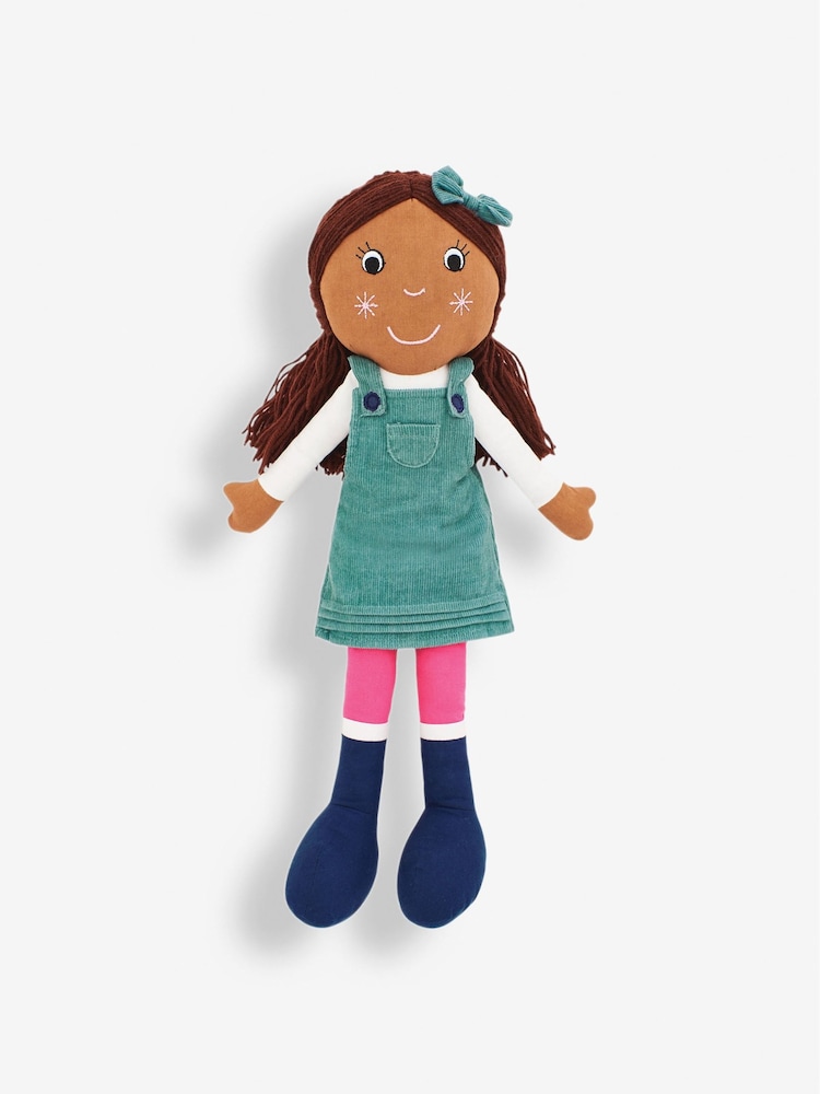 JoJo Maman Bébé Ella Personalised Ella Rag Doll - Image 1 of 3