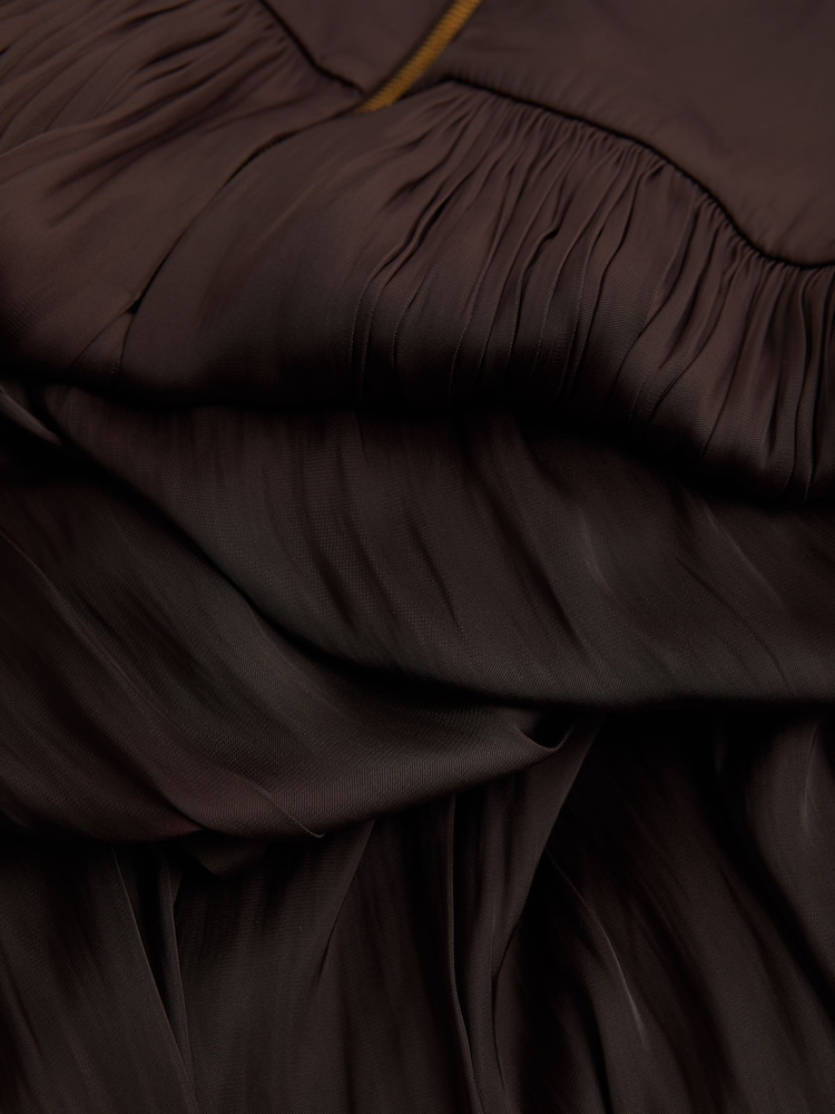 Florere Pleated Midi Dress - Image 7 of 7 Florere Pleated Midi Dress - Image 7 of 7