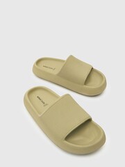 Schuh Tani Green Sliders - Image 2 of 3