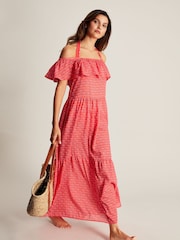 Joules Pink Jasmine Bikini Bottom - Image 3 of 5