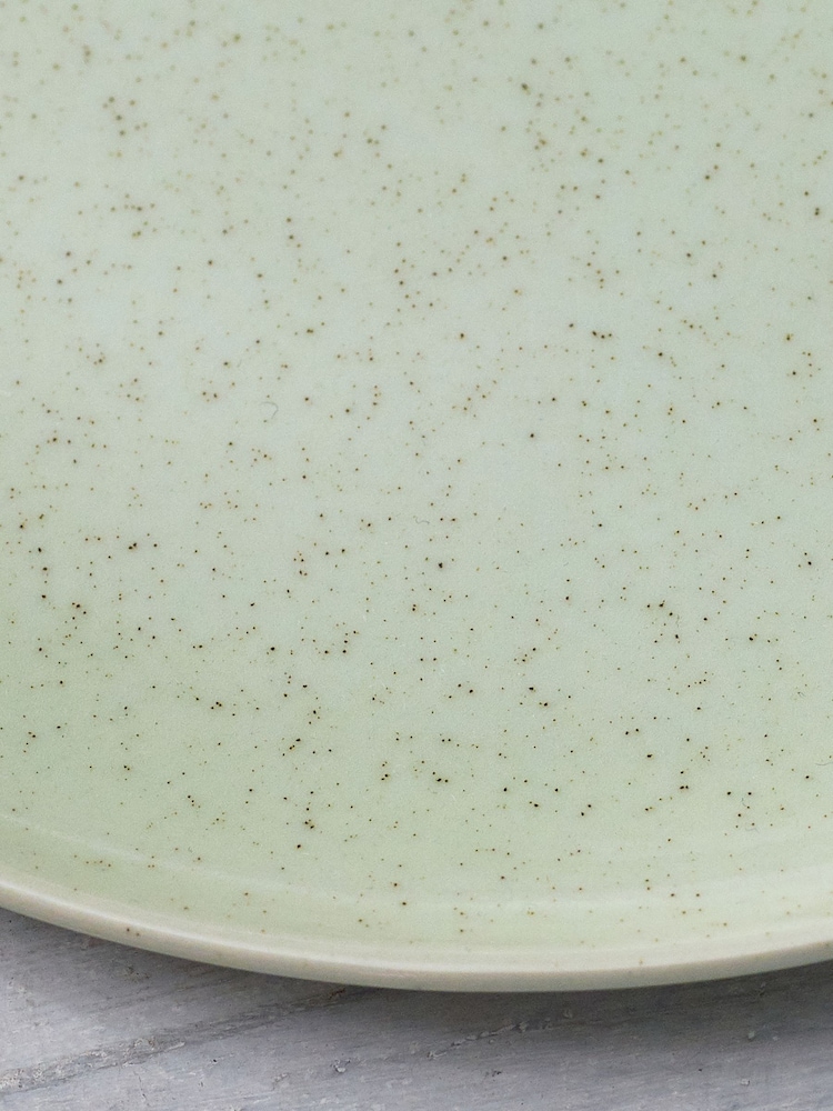 12 Piece Light Sage Green Finn Dinner Set - Image 3 of 5