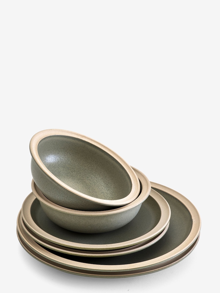 12 Piece Green Boughton Dinner Set - Image 4 of 4 12 Piece Green Boughton Dinner Set - Image 4 of 4