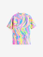 Multi Bright Marble Rash Vest (3-16yrs) - Image 7 of 8