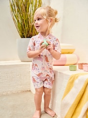 Neutral Unicorn Sunsafe Swimsuit (3mths-7yrs) - Image 1 of 9