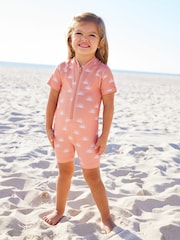 Rust Brown Sunsafe Swimsuit (3mths-7yrs) - Image 2 of 8