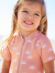 Rust Brown Sunsafe Swimsuit (3mths-7yrs) - Image 5 of 8