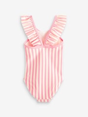 Pink - Badeanzug mit Rüschenärmeln (3Monate–7Jahre) - Bild 6 von 7