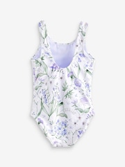 Blue Floral Swimsuit (3mths-16yrs) - Image 7 of 8