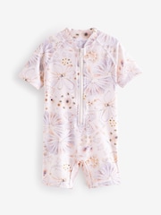Ecru/Pink Sunsafe Swimsuit (3mths-7yrs) - Image 6 of 8