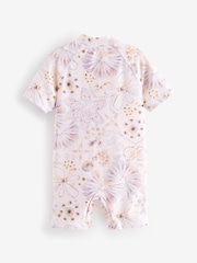 Ecru/Pink Sunsafe Swimsuit (3mths-7yrs) - Image 7 of 8
