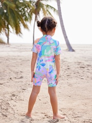 Multi Bright Unicorn Sunsafe Swimsuit (3mths-7yrs) - Image 4 of 8