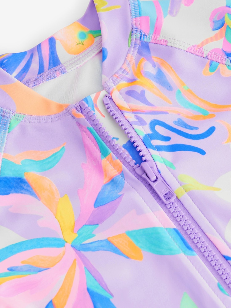 Multi Bright Unicorn Sunsafe Swimsuit (3mths-7yrs) - Image 8 of 8