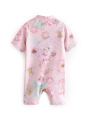 Pink Floral Sunsafe Swimsuit (3mths-7yrs) - Image 6 of 7