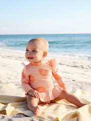 Orange Peach Sunsafe Swim 2 Piece Set (0mths-3yrs) - Image 2 of 9