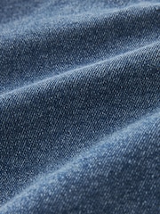 Mid Blue Maternity Denim Dungarees - Image 7 of 7