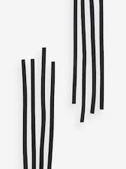 Black Suede Heart Tassle Belt - Image 4 of 4