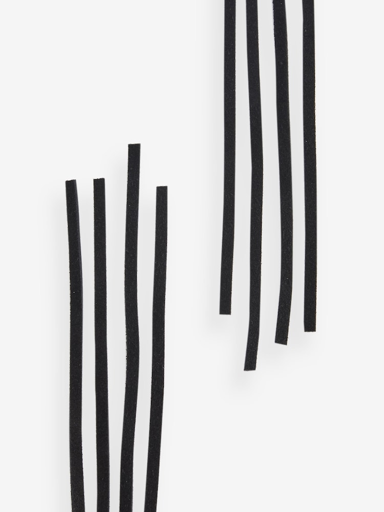 Black Suede Heart Tassle Belt - Image 4 of 4