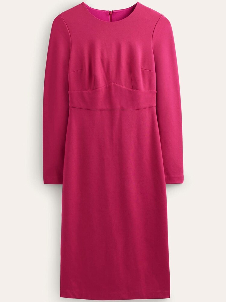 Boden Red Nadia Jersey Midi Dress - Image 6 of 6