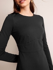 Boden Black Nadia Jersey Midi Dress - Image 4 of 5