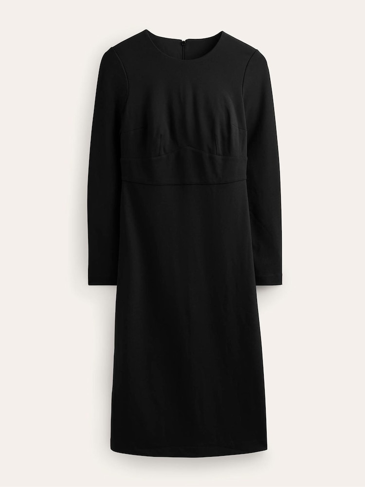 Boden Black Nadia Jersey Midi Dress - Image 5 of 5