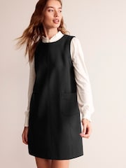 Boden Black Pocket Detail Mini Shift Dress - Image 1 of 5