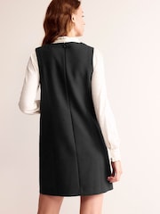 Boden Black Pocket Detail Mini Shift Dress - Image 2 of 5