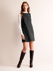 Boden Black Pocket Detail Mini Shift Dress - Image 3 of 5
