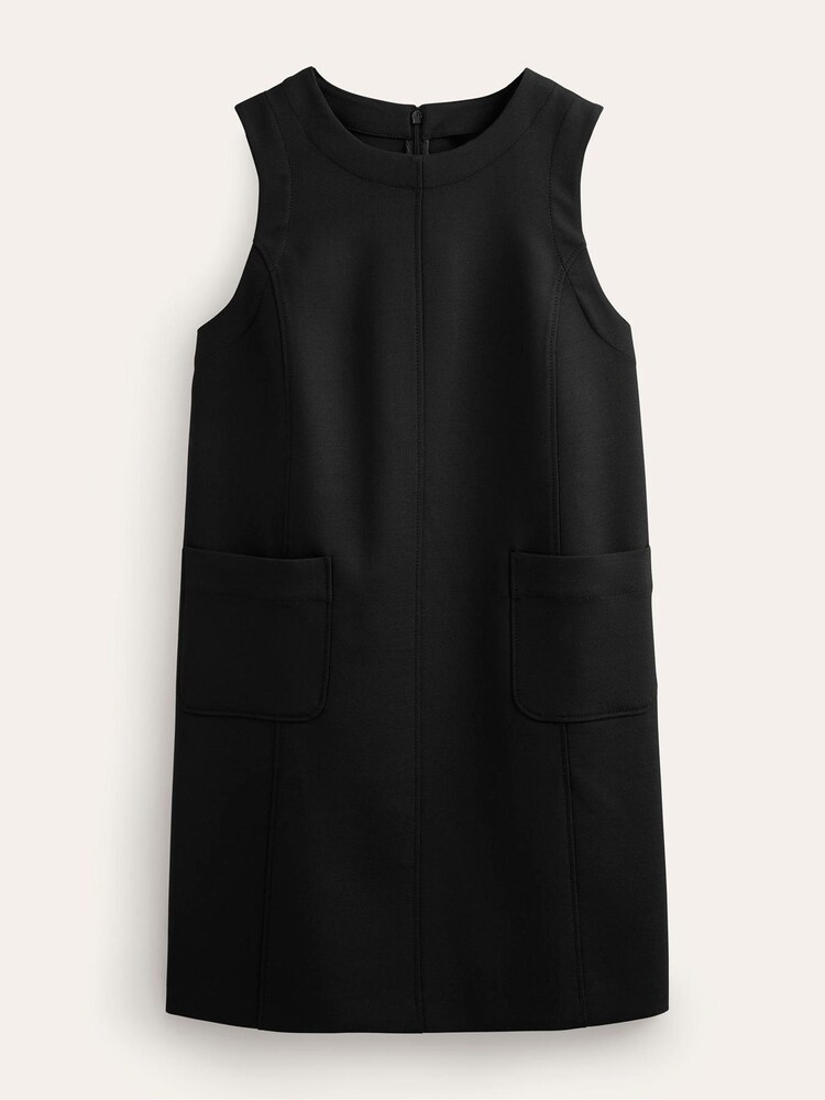 Boden Black Pocket Detail Mini Shift Dress - Image 5 of 5